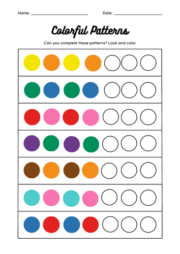 Explore Patterns & Colors!