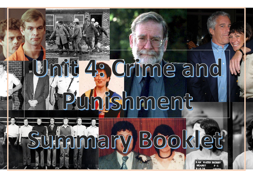 Criminology: Unit 4 Crime and Punishment Workbook