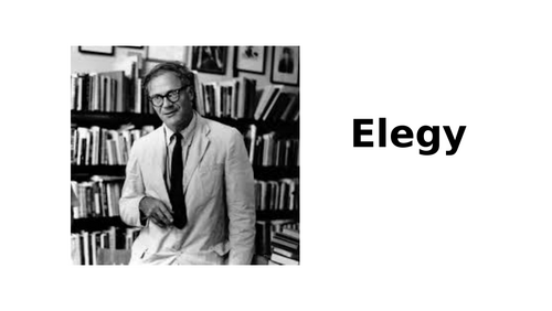 Elegy - Seamus Heaney