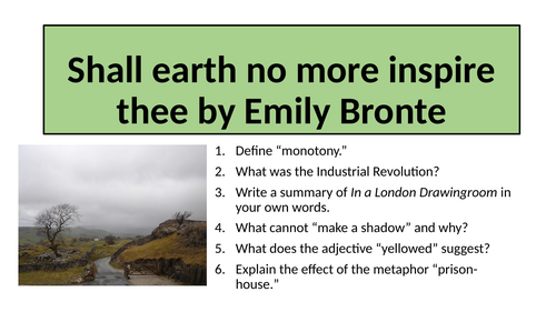 Worlds and Lives - Shall Earth No More Inspire Thee