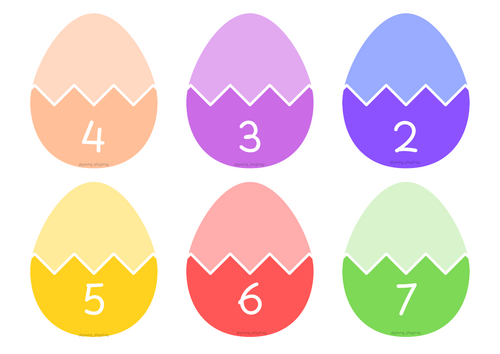 Easter Number Match