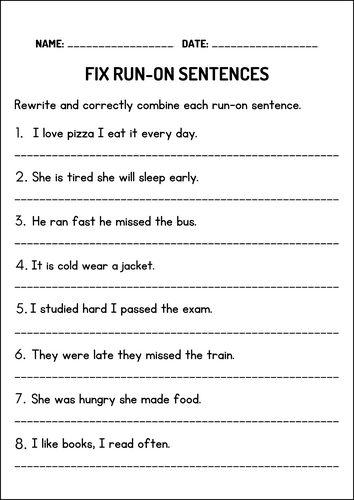 Combining Sentences Worksheet Combining Sentence Practice Conjunctions Activitiy