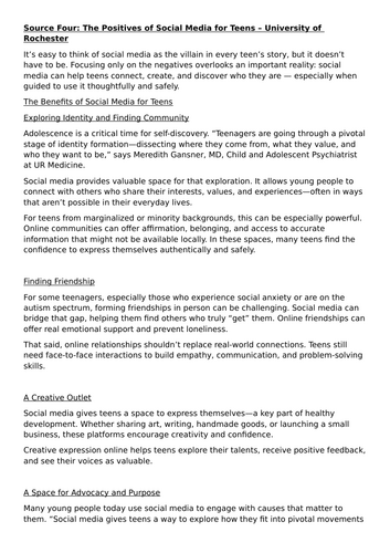 Group Discussion Social Media