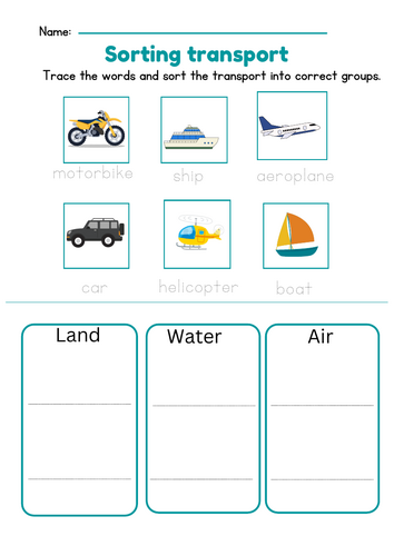 Sorting Transportation