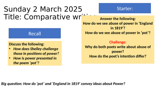 England in 1819 x Pot