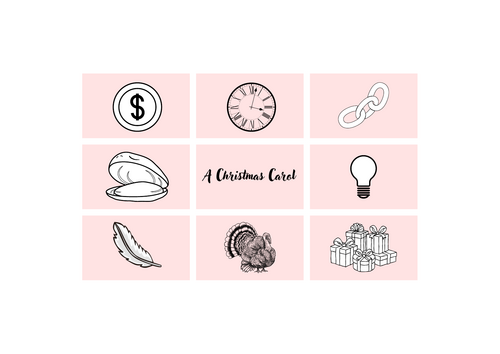 A Christmas Carol  Plot Points, Big Ideas Ideas and Symbols Worksheet