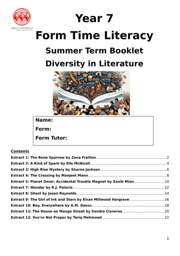 Literacy on Diverse Literature