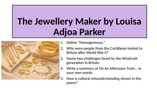 Worlds and Lives - The Jewellery Maker by Louisa Adjoa Parker