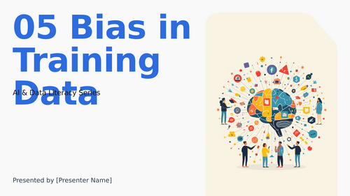 Bias in Training Data and Fairness in AI – Digital Technologies Lesson 5