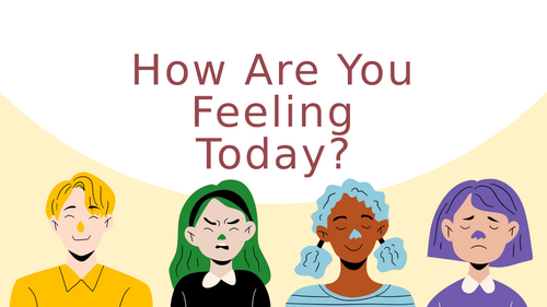 Feelings and Emotions Morning Check-in PPT