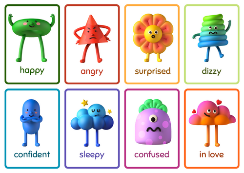 Feelings and Emotions Flashcards