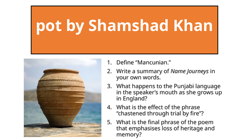 Worlds and Lives - pot by Shamshad Khan