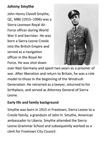 Johnny Smythe Handout