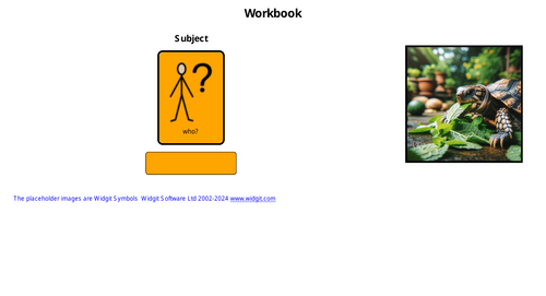 Reptiles colourful semantics