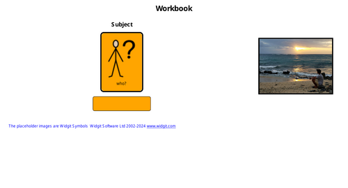 Summer outdoor activities colourful semantics