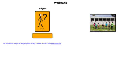 Sports day colourful semantics