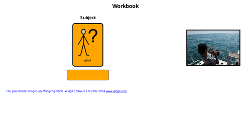 watersports colourful semantics