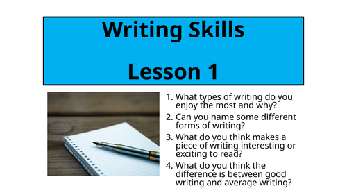 Writing Skills - Metaphors and Similes