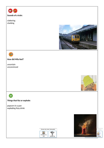 The Write Stuff: Milo Imagines The World Y2 Narrative Writing Unit Vocabulary Vaults Only