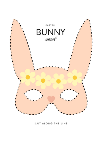 Bunny Easter Masks