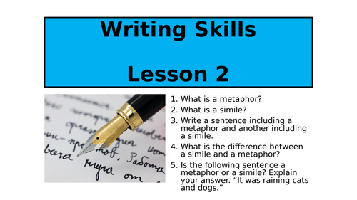 Writing Skills - Adjectives