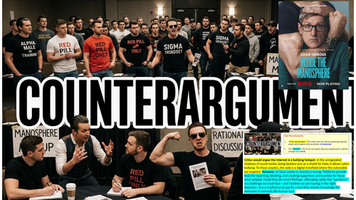 Mastering the Counter-Argument: Louis Theroux's Inside the Manosphere (Non-fiction writing)