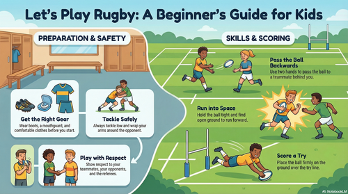 Primary Rugby Rules poster