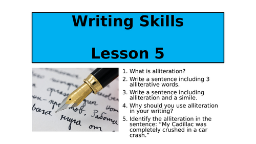 Writing Skills - Onomatopoeia