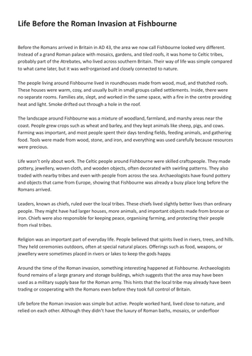 All about Fishbourne Roman Palace