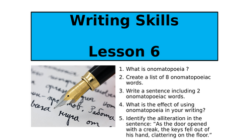 Writing Skills - Personification