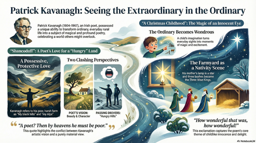 A Christmas Childhood  by Patrick Kavanagh