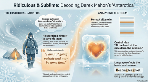 Antarctica by Derek Mahon