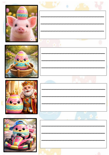 Easter Writing EYFS/ Primary 1