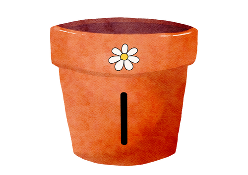 Spring number recognition and counting game Pot The Flower