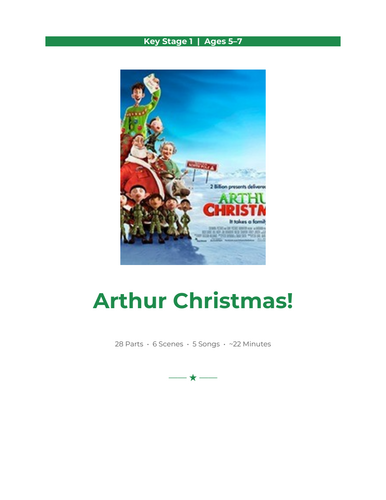 Arthur Christmas KS1 School Concert Script
