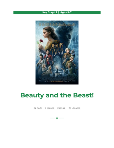 Beauty and the Beast KS1 School Concert Script