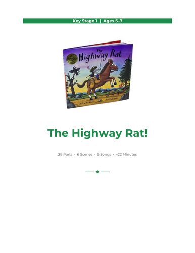 The Highway Rat KS1 School Concert Script