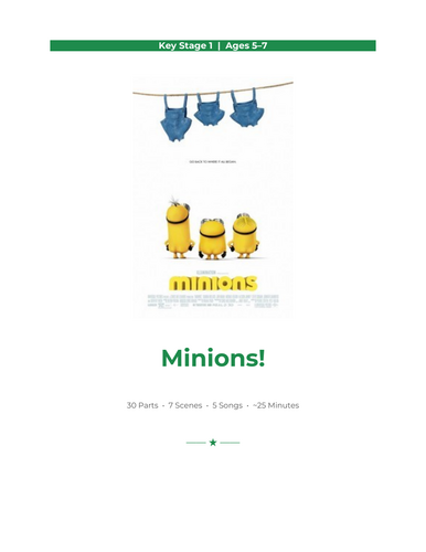 Minions KS1 School Concert Script