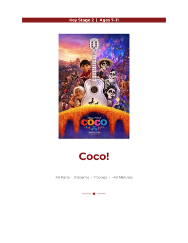 Coco KS2 School Concert Script