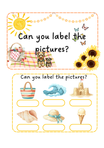 Summer - Label pictures