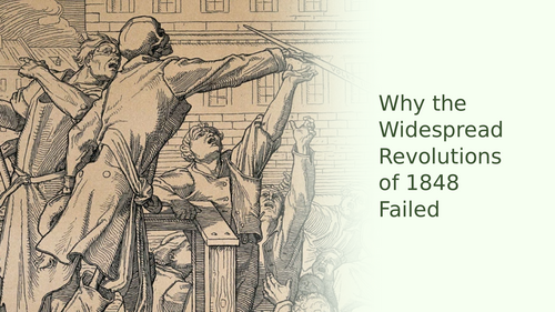 Revolutions of 1848 Slideshow Presentation