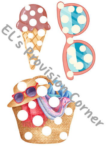 Summer- beach- fine motor- loose parts- continuous provision