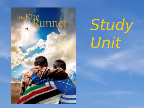 The Kite Runner - Guided Reading PPT