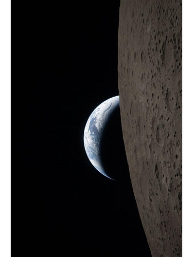Earthset, taken during the Artemis II crew’s flyby of the Moon