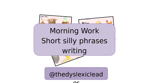 Silly Sentences Phase 2-4