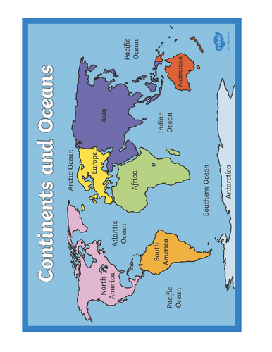 Year 2 Geography - Continents & Hot/cold places