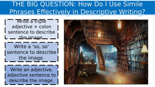 UsingSimile Phrases in Descriptive Writing