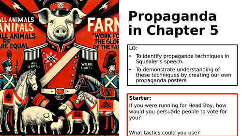 Ch 5 Animal Farm - Propaganda Posters