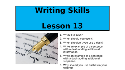 Writing Skills - Brackets