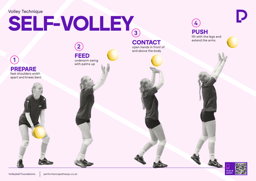 Volleyball Technique Posters